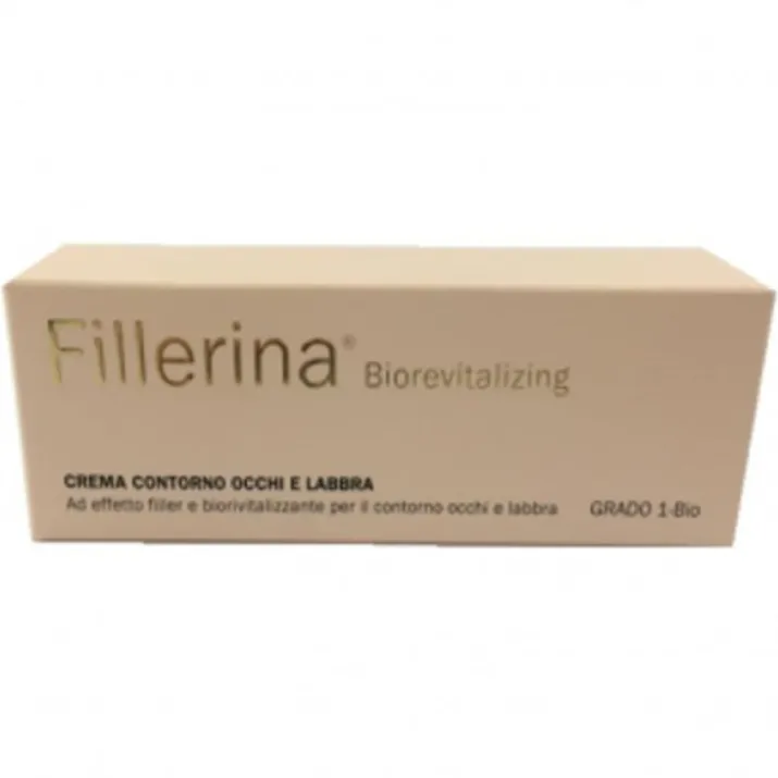 Labo Fillerina Biorevitalizing Contorno Occhi E Labbra Preparato Grado 1 Bio Tubo 15ml