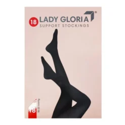 Ladygloria 18 Autoreggente 140Den Nero 5 GloriaMed®