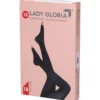 Ladygloria 18 Autoreggente Punta Aperta Nero 1 GloriaMed® 1 Paio
