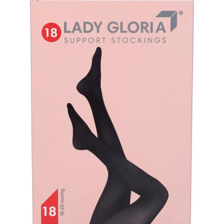 Ladygloria 18 Collant 140Den Nero 1 GloriaMed® 1 Paio
