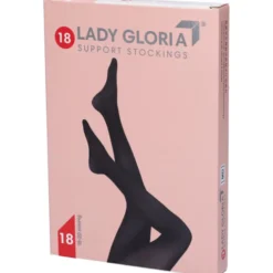 LadyGloria 18 140D Collant Nero 4 GloriaMed® 1 Paio