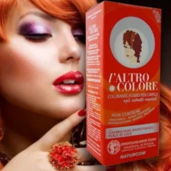L'Altro Colore Tinte Naturali Senza Ammoniaca e Acqua Ossigenata Tonalità Rosso Rame 4/1