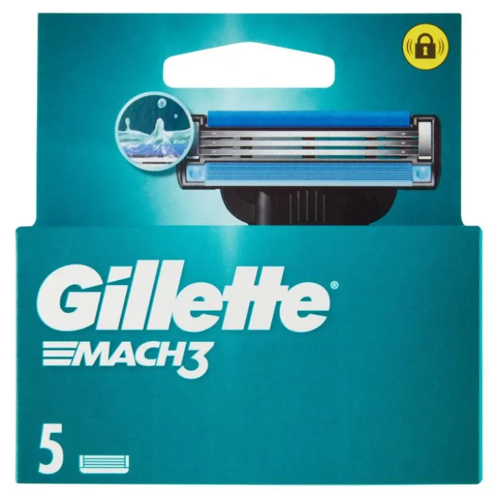 Lame Gillette Mach3 5 Pezzi