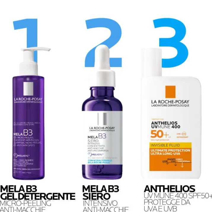 La Roche-Posay Mela B3 Gel Detergente Micro-peeling Anti-macchie 200 ml