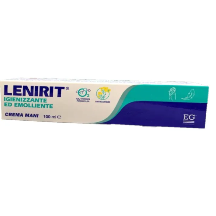 Lenirit Igienizzante Ed Emolliente Crema Mani EG 100ml