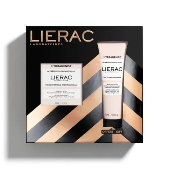 Lierac Hydragenist Set Idratazione Glow: Crema 50ml e Maschera 75ml