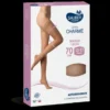 Linea Charme 70D Autoreggente Camel Tg.5 Sauber