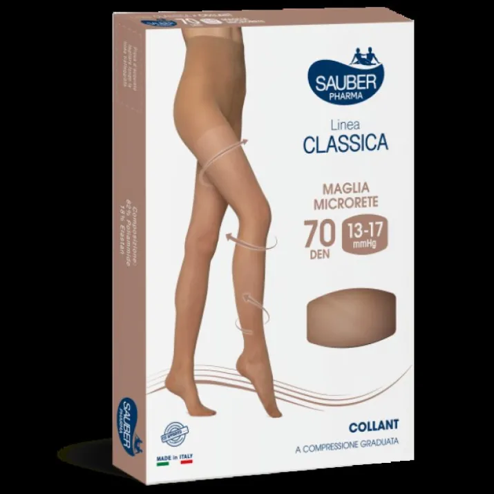 Linea Classica 70D Collant Glacè Tg.4 Sauber