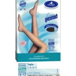 Linea Classica 70 Den Maglia Liscia Camel 2 Sauber 1 Paio