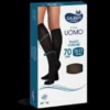 Linea Uomo 70D Calza Cotone Blu Tg.S/M Sauber