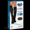 Linea Uomo 70D Calza Q-Skin NeroTg.S/M Sauber