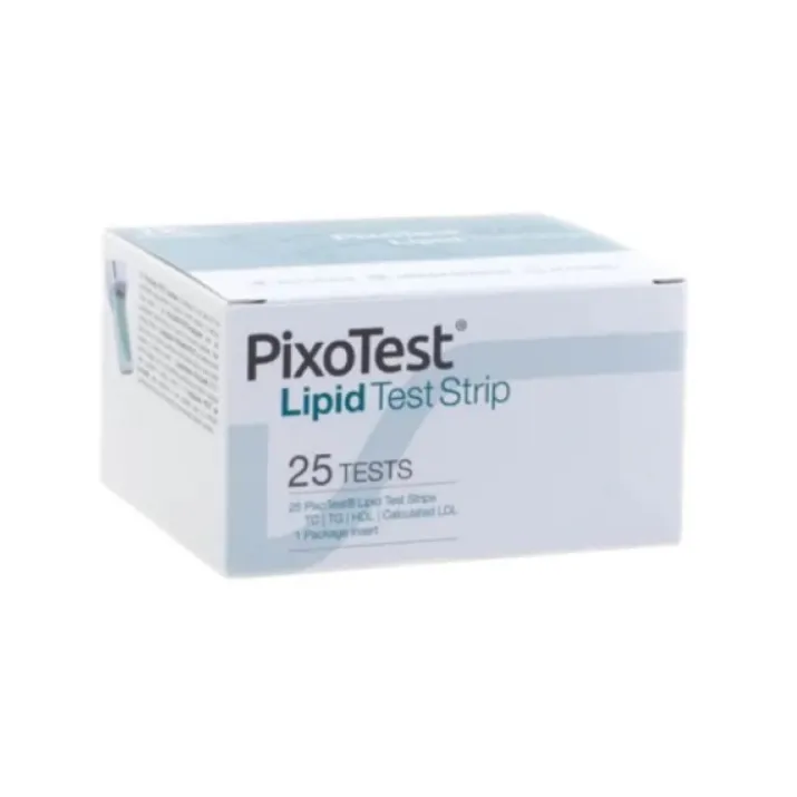 Lipid Test Strips PixoTest 25 Strisce