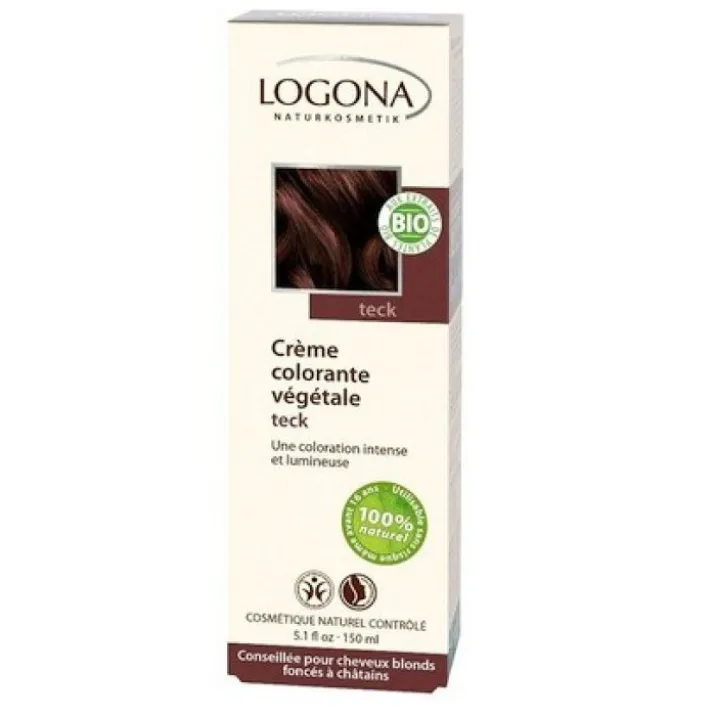 Logona Crema Colorante Vegetale Teak 150ml