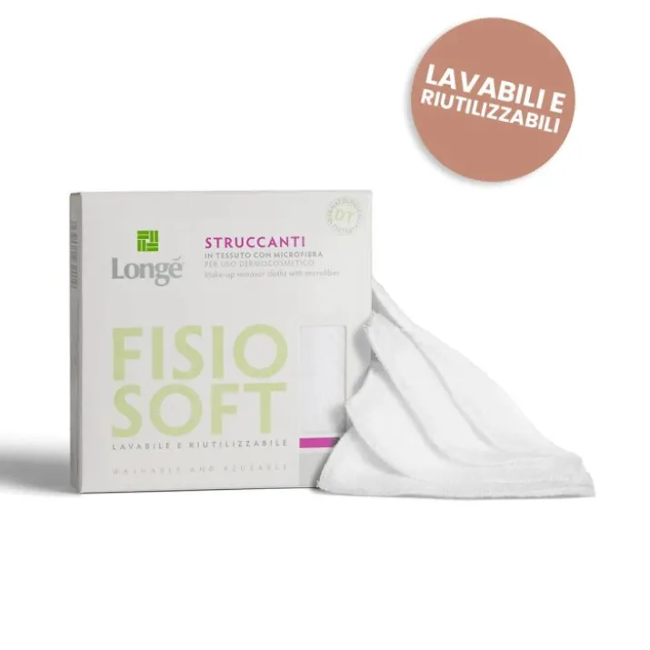 Longe' Fisio Soft Struccanti Microfibra 4Tovagliette