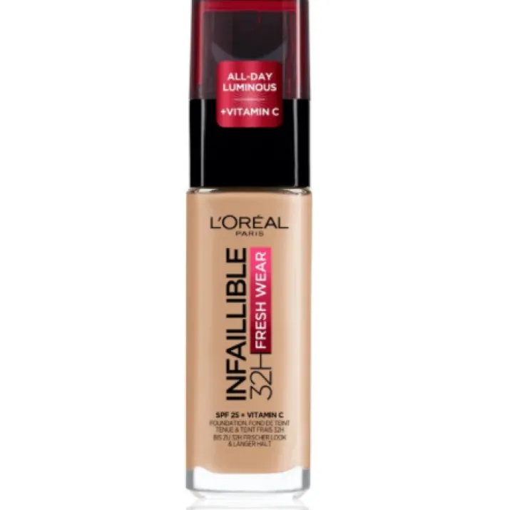 L'Oréal Paris Infaillible 32H Fresh Wear Fondotinta Liquido Lunga Tenuta - Tonalità 140 Cool Rosé (30ml)