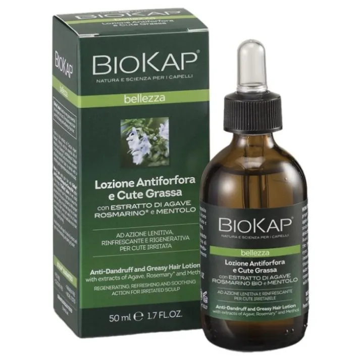 Lozione Antiforfora e Cute Grassa BioKap 50ml
