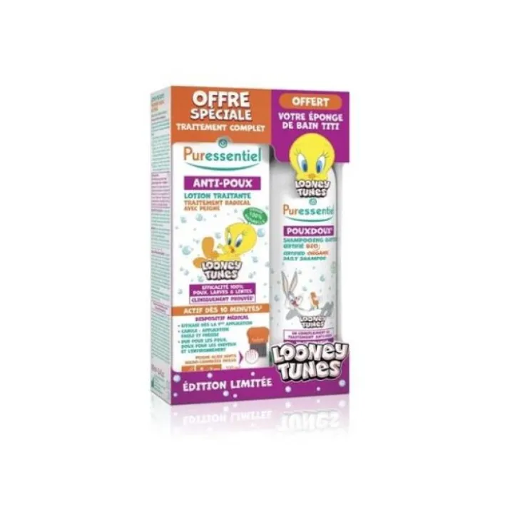 Lozione Antipidocchi + Shampoo Puressentiel Con Omaggio