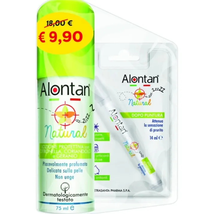 Lozione Protettiva + Dopo Puntura Alontan