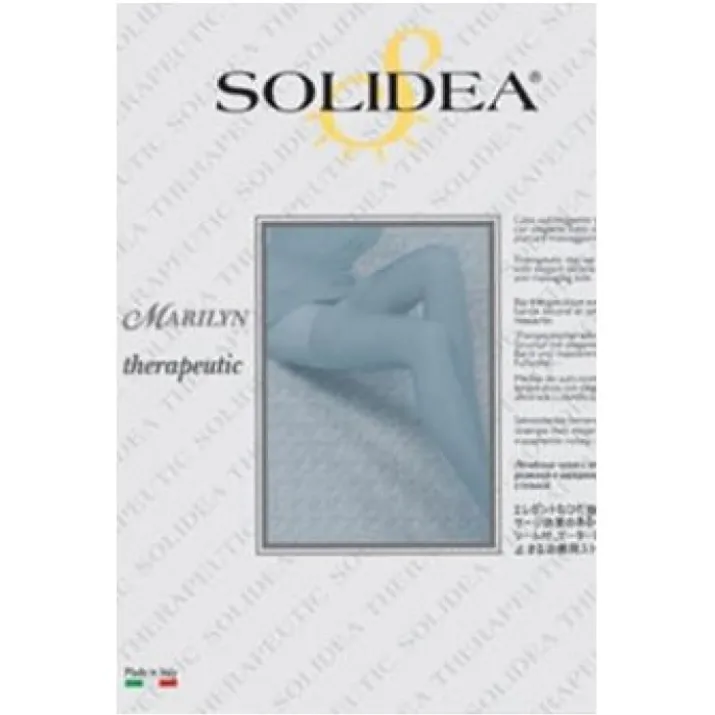 Marilyn Autoreggente CCL 2 Punta Aperta Nero XL Solidea 1 Calza