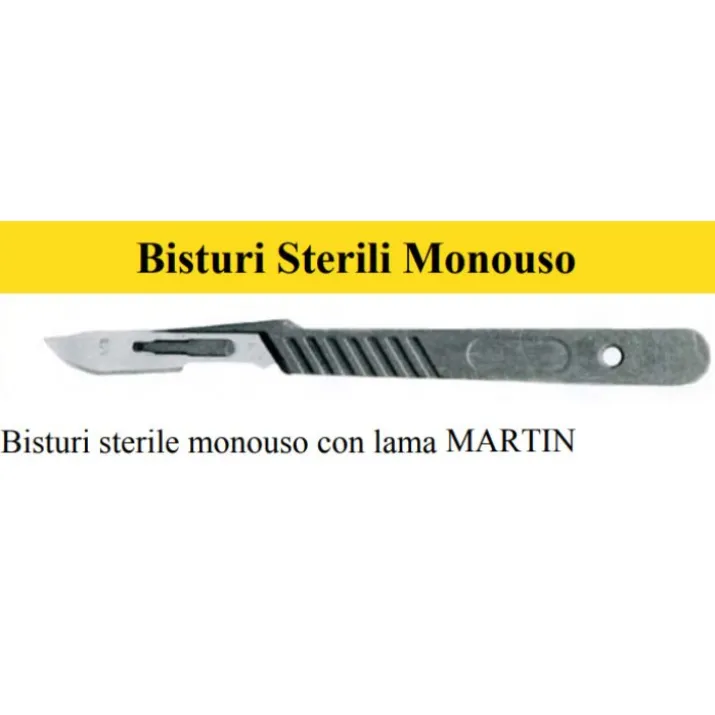 Martin Set Medico Bisturi Ne 10 Pezzi
