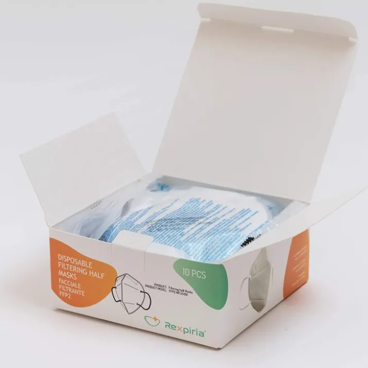 Maschera Filtrante FFP2 Rexpiria 10 Pezzi