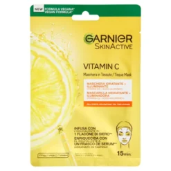 Maschera In Tessuto Vitamina C Garnier 1 Pezzo