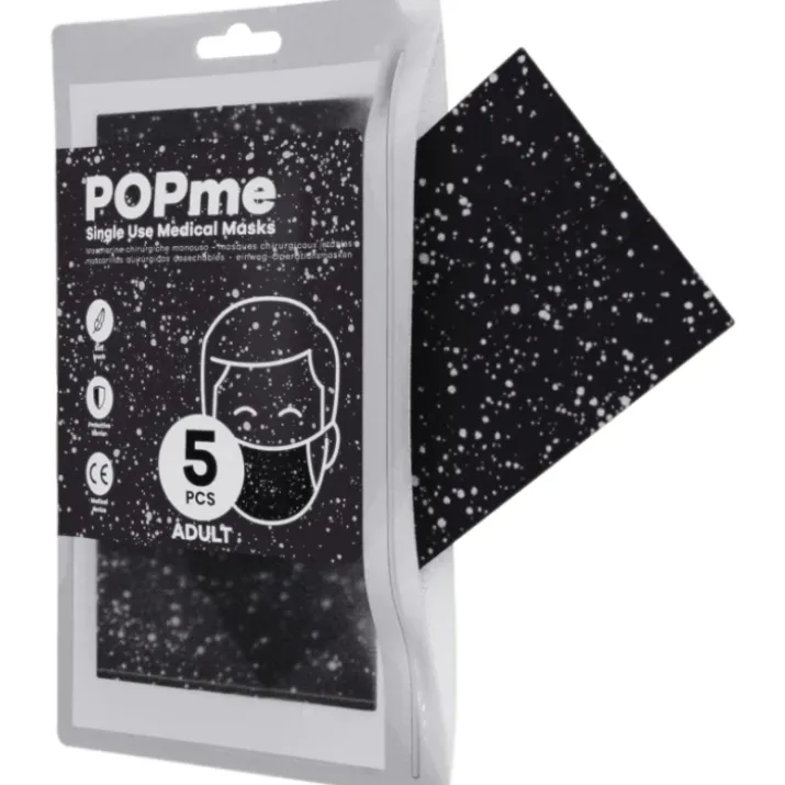 Mascherina Chirurgica Adult Spray POPme 5 Pezzi