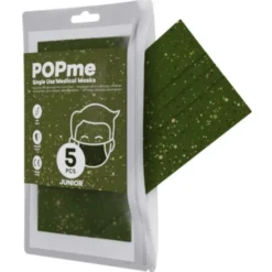 Mascherina Chirurgica Junior Camo Spray POPme 5 Pezzi