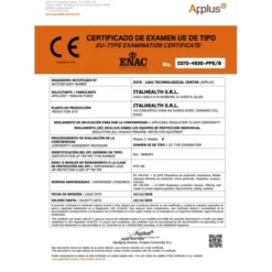 Mascherina +39 MASK FFP2 ACB Rosso 1 Pezzo