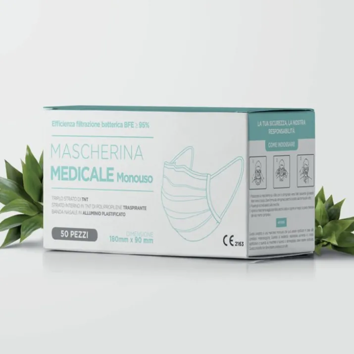 Mascherina Medicale Monouso Stern 50 Pezzi