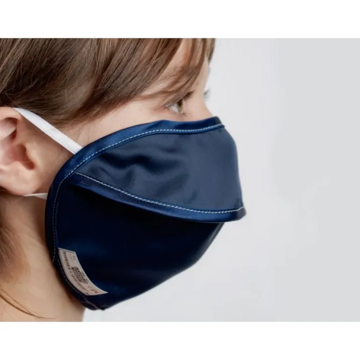 MASCHERINA MYCR J/AD BLU/BLU S