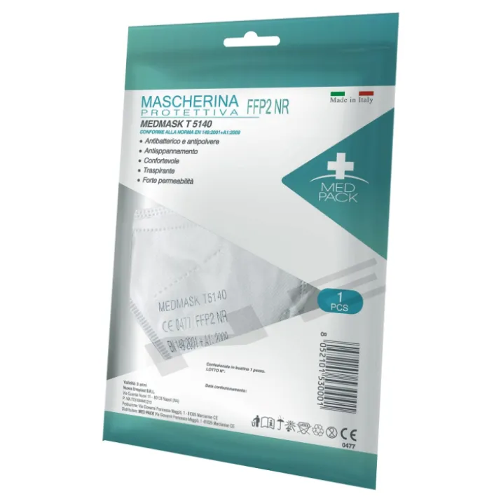 Mascherina Protettiva FFP2 T5140 Medmask 1 Pezzo