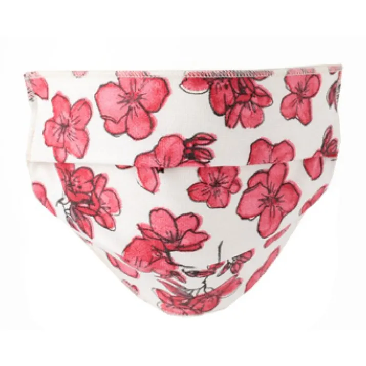 Mascherine Lavabili Flower Rosa Angelo Carillo 2 Pezzi