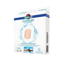 Master-Aid® Cutiflex® Waterproof Medicazioni Resistenti All'Acqua 10x12cm 5 Pezzi