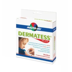 Master-Aid® Dermatess® Plus Compressa Di Garza Ipoallergenica Sterile 10x10 cm 12 Pezzi