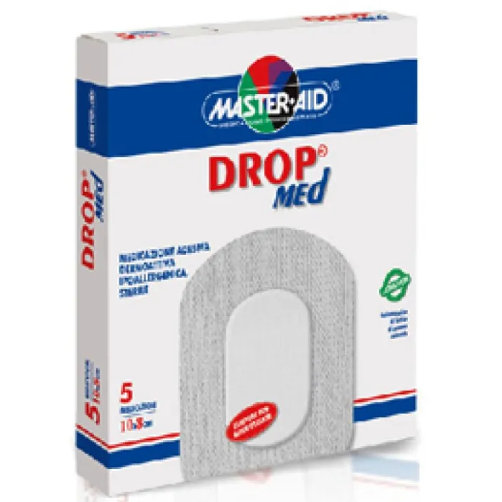 Master-Aid® Drop® Med Medicazione In Morbido Tessuto Non Tessuto 10.5x30 cm 3 Pezzi
