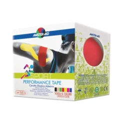 Master-Aid® Sport Performance Tape Cerotto Elastico Adesivo Colore Verde 5cm x 5m 1 Bobina
