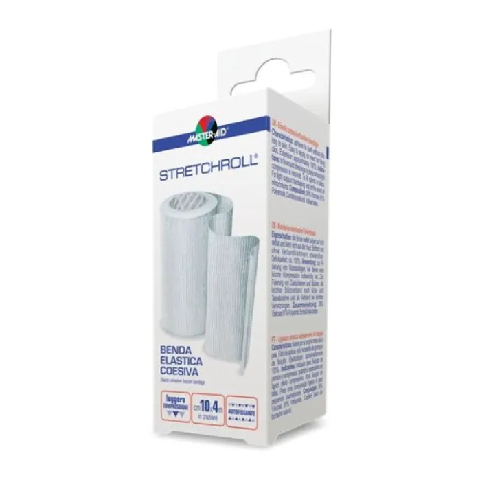 Master-Aid® Stretchroll® Benda Elastica Coesiva 4x400cm