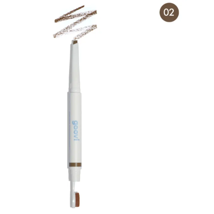 Matita Sopracciglia con Kabuki 02 Blonde to Light Brown Goovi
