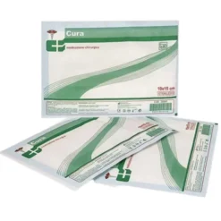 Medicazione Sterile Adesiva 10x15cm Cura Farma 50 Pezzi