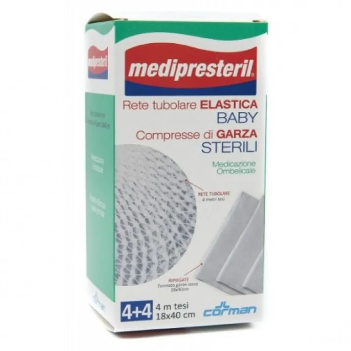 Medipresteril Baby Corman 4+4 Pezzi