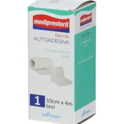 Medipresteril Benda Autoadesiva 10x4cm Corman 1 Pezzo