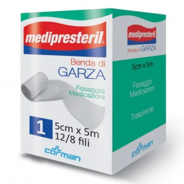 Medipresteril Benda Corman 1 Pezzo