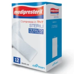 MEDIPRESTERIL® COMPRESSE TNT 18X40 CORMAN 12 Pezzi