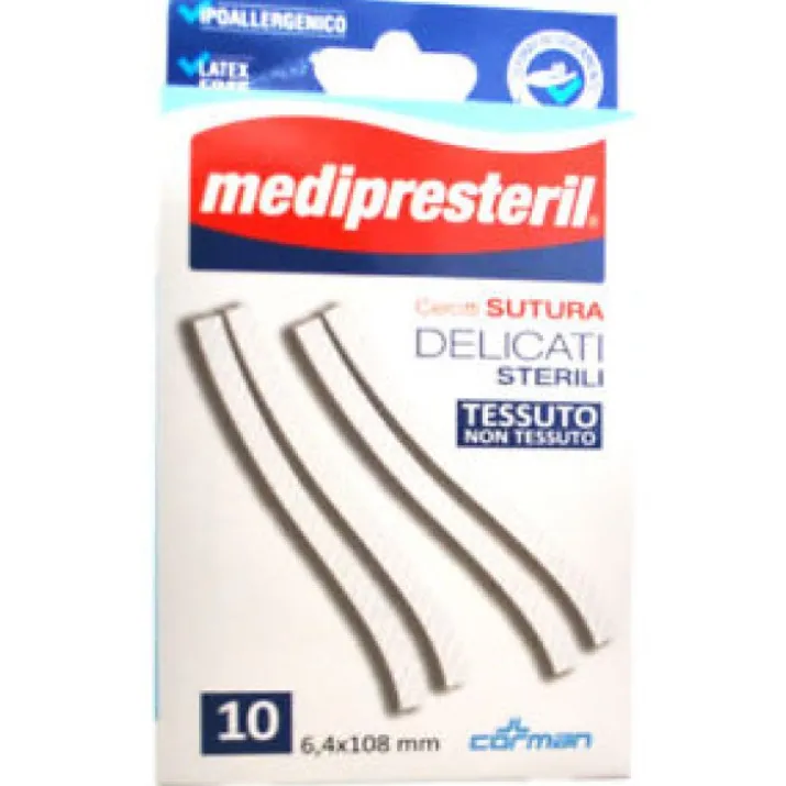 Medipresteril Sutura Corman 10 Pezzi