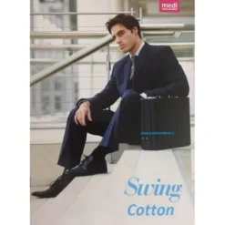 Medi Swing Man Cotton Gambaletto 21mmHg Colore Black Taglia 3 1 Paio Rif. 2150