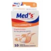 Med's Cerotto Strips In Tela Assortiti 10 Pezzi