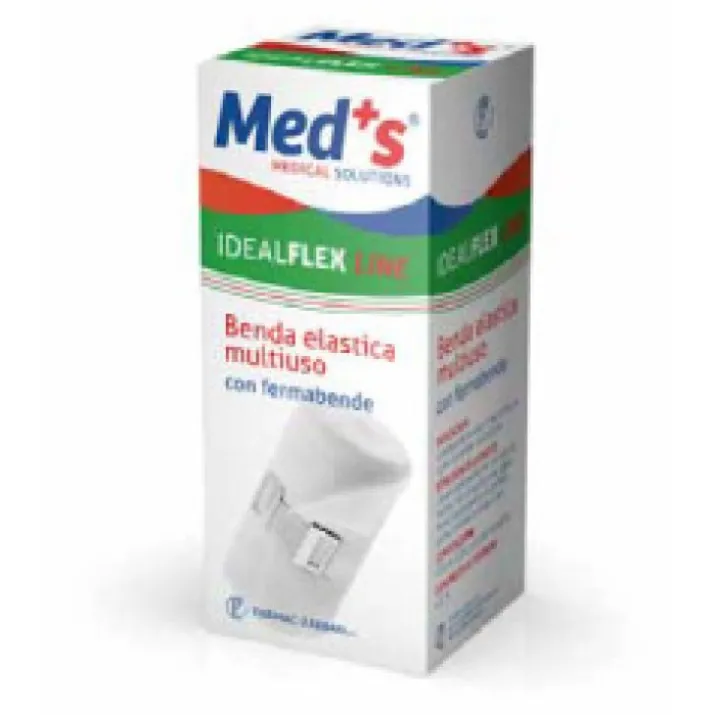 Meds Idealfex Benda Elastica Monouso Cotone/Nylon 8x450