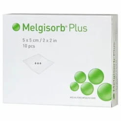 Melgisorb® Ag 5x5cm Mölnlycke® HealthCare 10 Pezzi