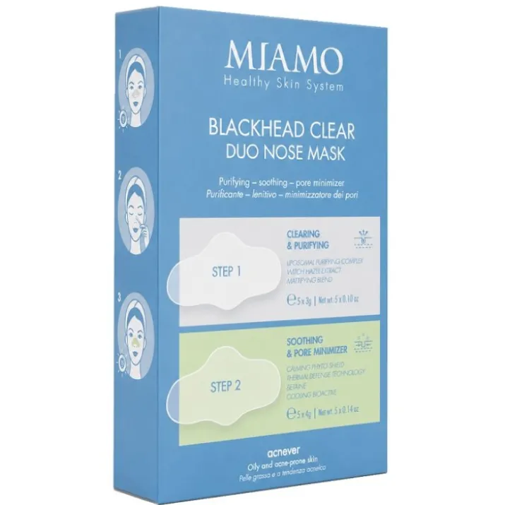MIAMO BLACKHEAD CLEAR DUO MASK